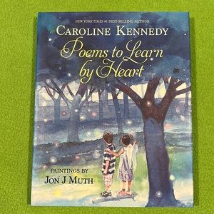 Caroline Kennedy Poems To Learn By Heart HC/DJ Book EXC